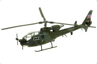 Gazelle AH.Mk 1 Diecast Model, RNFAA No.847 NAS, XX450, RNAS Yeovilton, England - JUN PRE-ORDER