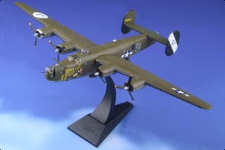 B-24H Liberator Diecast Model, USAAF 453rd BG, #42-52154 Male Call, James