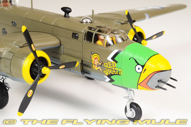Corgi 1:72 B-25D Mitchell USAAF 345th BG, 498th BS Air Apaches Red
