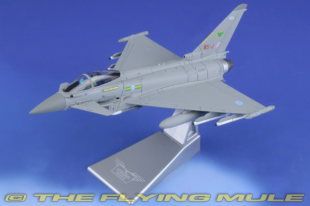 Eurofighter Typhoon Diecast Model Aeroplane Corgi Aviation Showcase