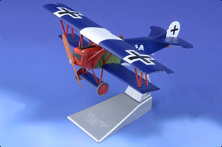 D.VII Diecast Model, Luftstreitkrafte Jasta 15/JG II, Rudolf Berthold