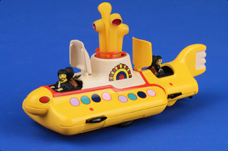 Yellow Submarine Diecast Model, The Beatles, Yellow Submarine, 1968