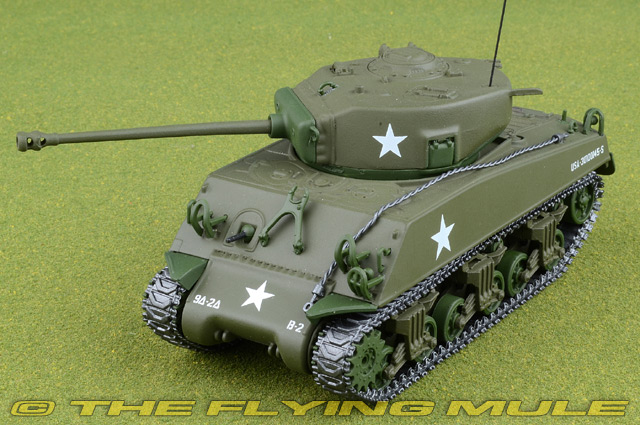 W Sherman Medium Tank 76 #CC51031 1944 Corgi 1:50 US M4A3 Luxembourg 