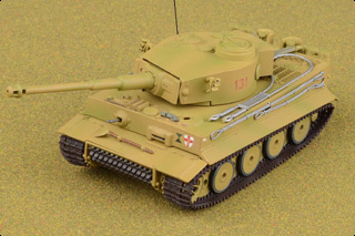 Sd.Kfz.181 Tiger Diecast Model, German Army sPzAbt 504, #131, Horse Guards