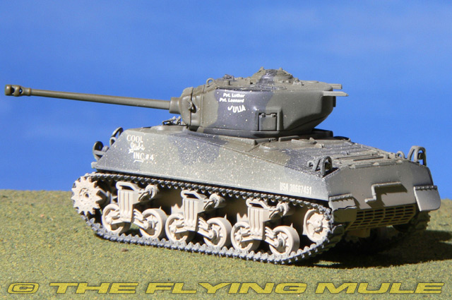 Corgi M4A3 Sherman Tank US Army 761st Tank Btn Black Panthers Germany 1945 1:50