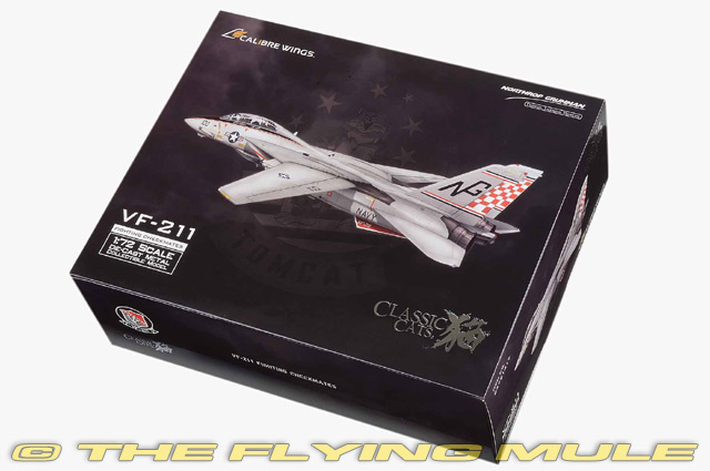 Calibre Wings 1/72 F14 2機セット（バラ売り可能） Calibre Wings 1:72 F-14A Tomcat USN VF-211 Fighting Checkmates