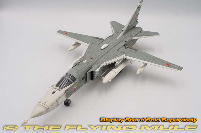 Su-24MP Sukhoi Fencer Supersonic Aircraft 1974 Year 1/170 Scale Model with Stand 
