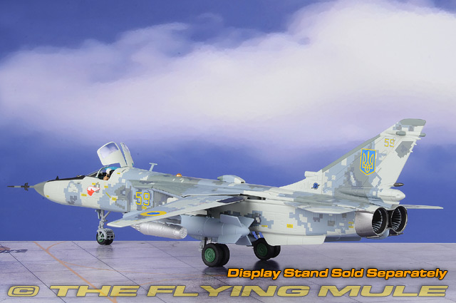 新品 CA722410 1/72 SU-24MR 空軍 35 イエロー Calibre Wings 1:72 Su-24MR Fencer-E Ukrainian Air Force Yellow 59