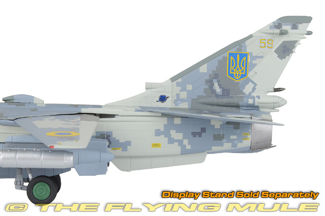 Calibre Wings 1:72 Su-24MR Fencer-E Ukrainian Air Force Yellow 59