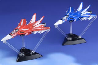 VF-1J Valkyrie Diecast Model, U.N.Spacy, Max Stirling and Miriya Parina