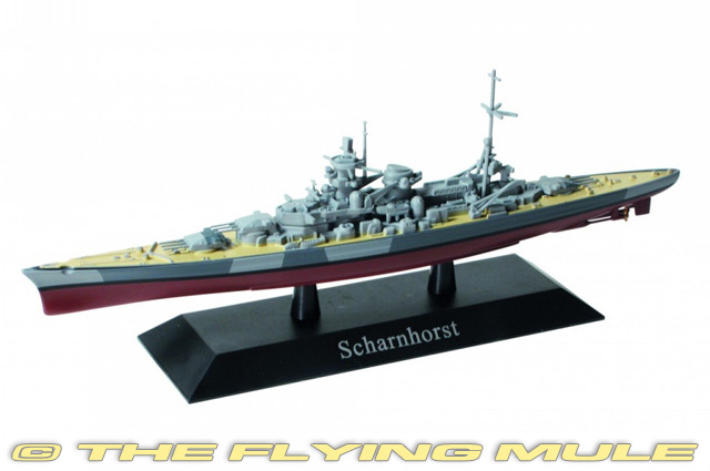 Scharnhorst battleship War ship WWII 1:1250 Germany Atlas Editions