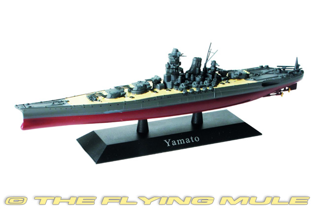 DeAgostini 04 Japanese Battleship Yamato 1941 1/1250 Scale Diecast Model Ship 