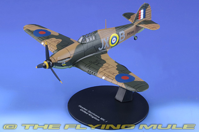 Details about   DAWF24 De Agostini Hurricane Mk I 1/72 Model RAF No.1 Sqn 