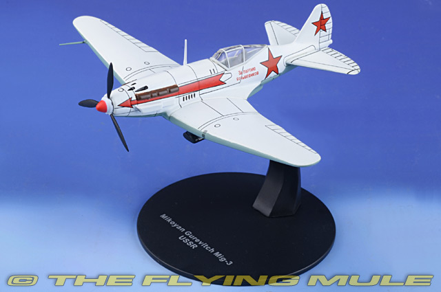 MIG-3 Legendary aircraft 1943 Metal model 1:101 Deagostini \ 
