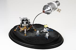 Display Model, NASA, Apollo 12 Intrepid, Lunar Landing November