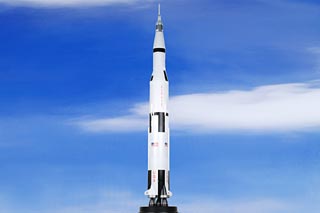Saturn V Rocket Display Model, NASA, Apollo 11, Launch July 16th, 1969