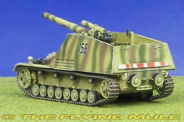 WWII German Hummel howitzer Panzer III 1/72 tank Panzerkampf model diecast 