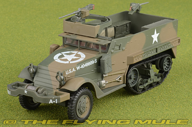 M3 SCOUT CAR 1:43 SCALE 20 DIECAST MILITARY VEHICLE ARMY CAR ATLAS WWII 
