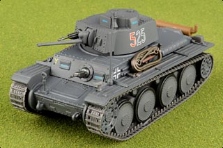 Sd.Kfz.140 Panzer 38(t) Diecast Model, German Army, #525