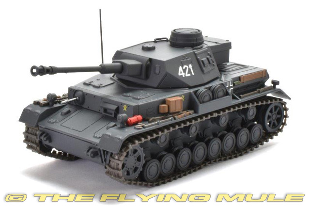 Panzerkampfwagen IV WW2 1:72 Panzer Tank Eaglemoss Militar Model Miniatur OT9