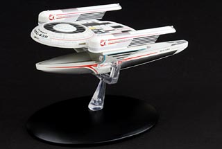 Oberth-class Starship Diecast Model, Starfleet, NCC-638 USS Grissom, STAR TREK: The