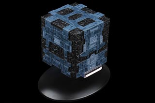 Tactical Cube Diecast Model, Borg, STAR TREK: Voyager, w/Magazine