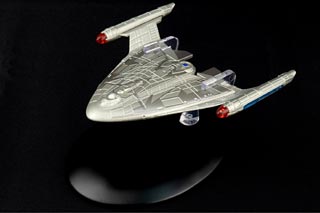 Warp Delta-class Starship Diecast Model, Starfleet, STAR TREK: Enterprise, w/Magazine