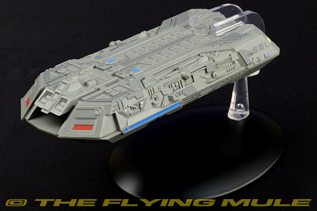 #85 Star Trek Federation Holoship Die Cast Metal Ship-UK/Eaglemoss w Magazine 