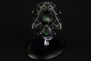 Octohedron Diecast Model, Borg, STAR TREK: Voyager, w/Magazine