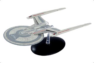 Shepard-class Starship Diecast Model, Starfleet, NCC-1255 USS Kerala, STAR TREK: