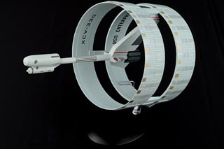 Ringship Diecast Model, Starfleet, XCV-330 USS Enterprise, STAR TREK: