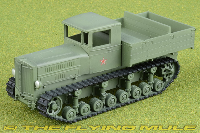 Soviet Army Tractor Diecast Military Vehicle WW2 Metal Model USSR 