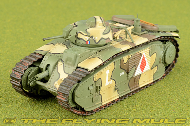 Easy Model-CHAR b1 May 1940 France 3nd Company terminé modèle 1:72 Trumpeter NEUF 