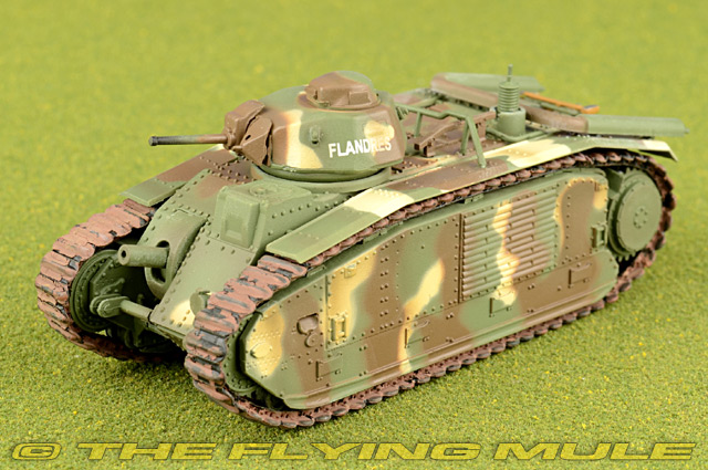 1/72 WWII France Char B1 Medium Tank French Army Military Easy Model 36156-36160