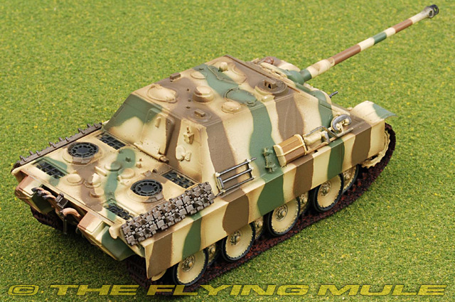 Easy Model MRC 1/72 PzKpfw 754r PzAbt56 Tank Green Camouflage Built up 36287 