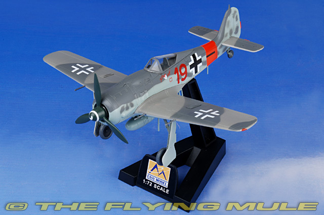 MRC Easy Model 1/72 Scale Fw109a-8 WWII Aircraft Series Red 19 Replica 36361 for sale online 