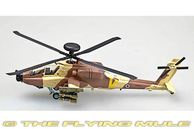 Easy Model 1/72 Israeli AH-64D Apache helicopter Model No.966 #37032 
