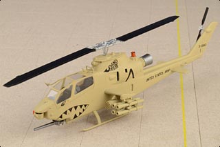 AH-1F Cobra Display Model, US Army 2nd Cavalry Rgt, 4th Sqn, #67-15643 Sand