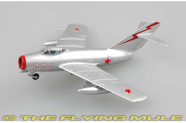 Trumpeter Easy Model 37134 1/72 Scale MiG-15 Plastic Aircraft Finished Model Kit 