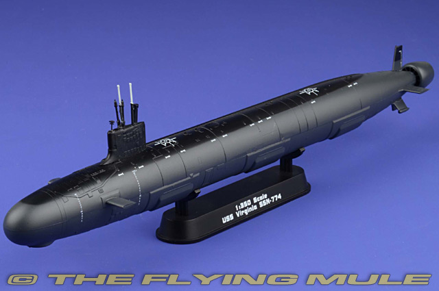 US nuclear submarine USS Virginia SSN-774 1/350 non diecast U-boat Easy model 