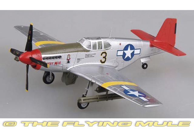 Easy Model 1/72 USAF P-51C Mustang Plastic Fighter Model #39202 