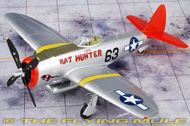 Easy Model 1/72 USAF P-47D Thunderbolt 61FS,56FG Plastic Fighter Model #37288 
