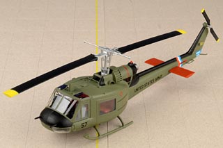UH-1C Huey Display Model, US Army 57th Aviation Co Cougars, October 1970