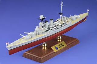 Admiral-class Battlecruiser Diecast Model, Royal Navy, HMS Hood, Battle of the Denmark