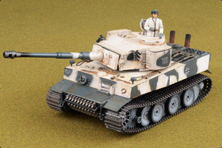 Sd.Kfz.181 Tiger Diecast Model, German Army sPzAbt 502, #100, Eastern Front - MAY RE-STOCK