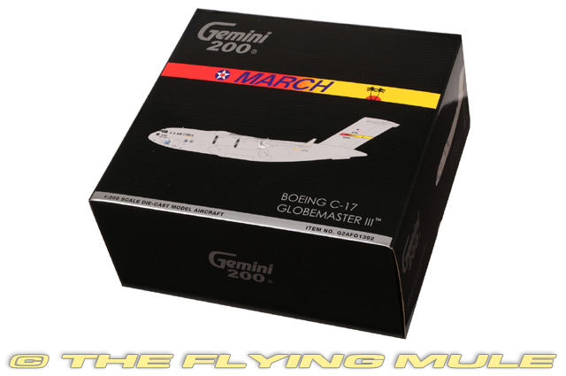 GeminiJets 1:200 C-17A Globemaster III USAF 452nd AMW #05-5144 | eBay