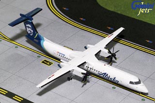 Q400 Diecast Model, Alaska Airlines, N438QX