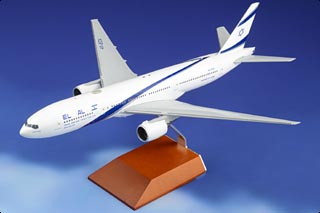 777-200ER Diecast Model, El Al Israel Airlines, 4X-ECA