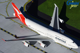 747-400ER Diecast Model, Qantas, VH-OEH Hervey Bay