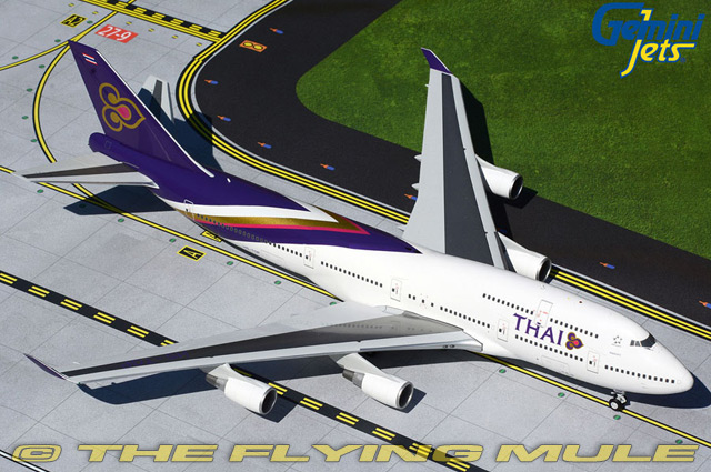 747-400 1:200 Diecast Model - GeminiJets GJ-G2THA866 - $181.95